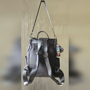 Stylish Black Backpack Purse